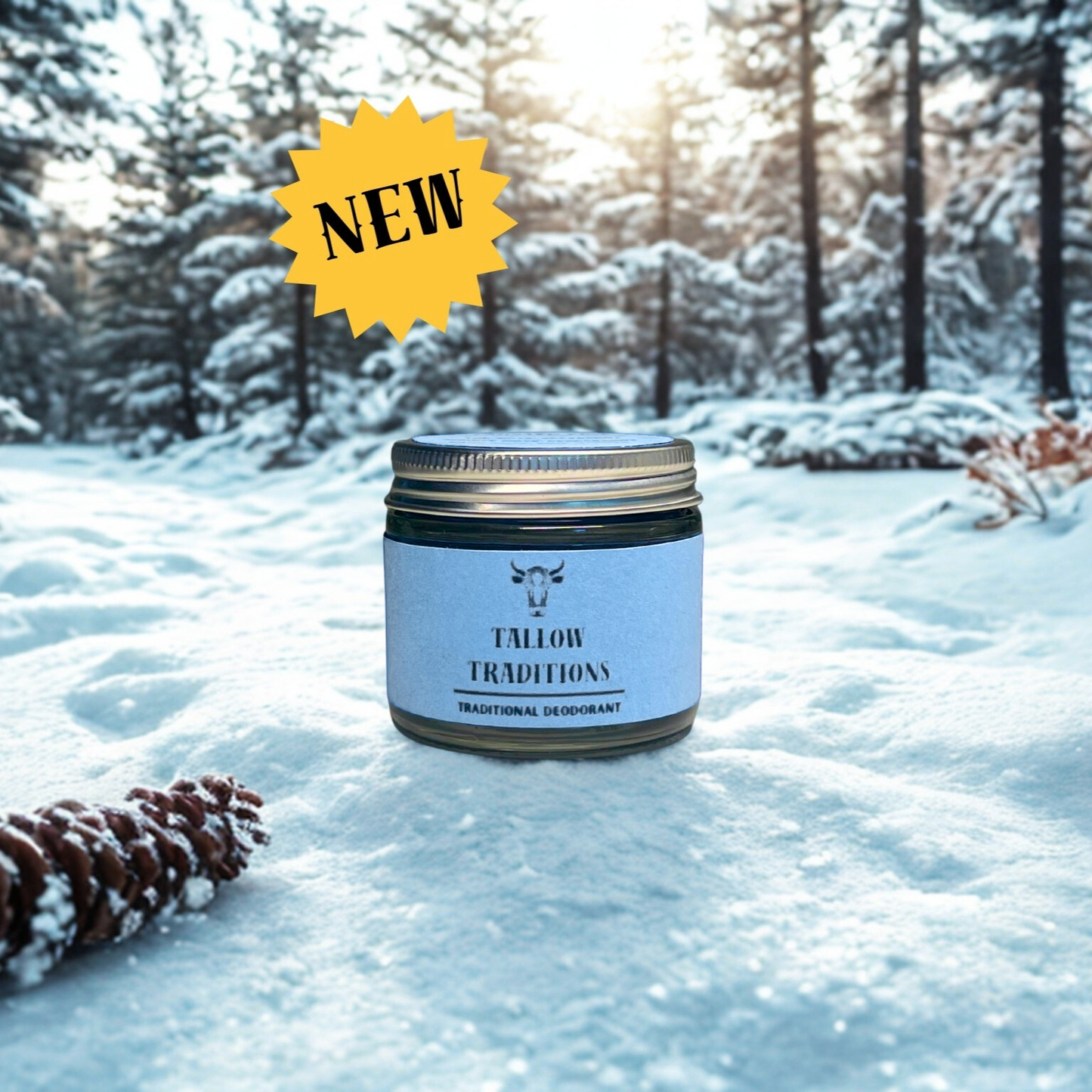 Tallow Deodorant: Frosted Pine