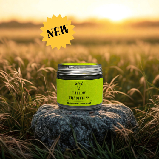 Tallow Deodorant: Hazy Meadow